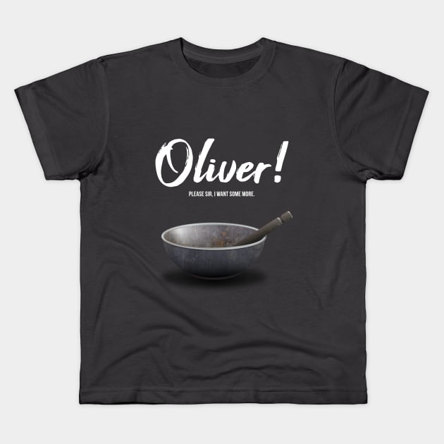 Oliver! - Alternative Movie Poster Kids T-Shirt by MoviePosterBoy